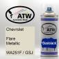 Preview: Chevrolet, Flare Metallic, WA251F / GSJ: 400ml Sprühdose, von ATW Autoteile West.